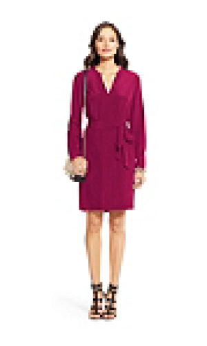 Diane von Furstenberg шелковое платье-рубашка